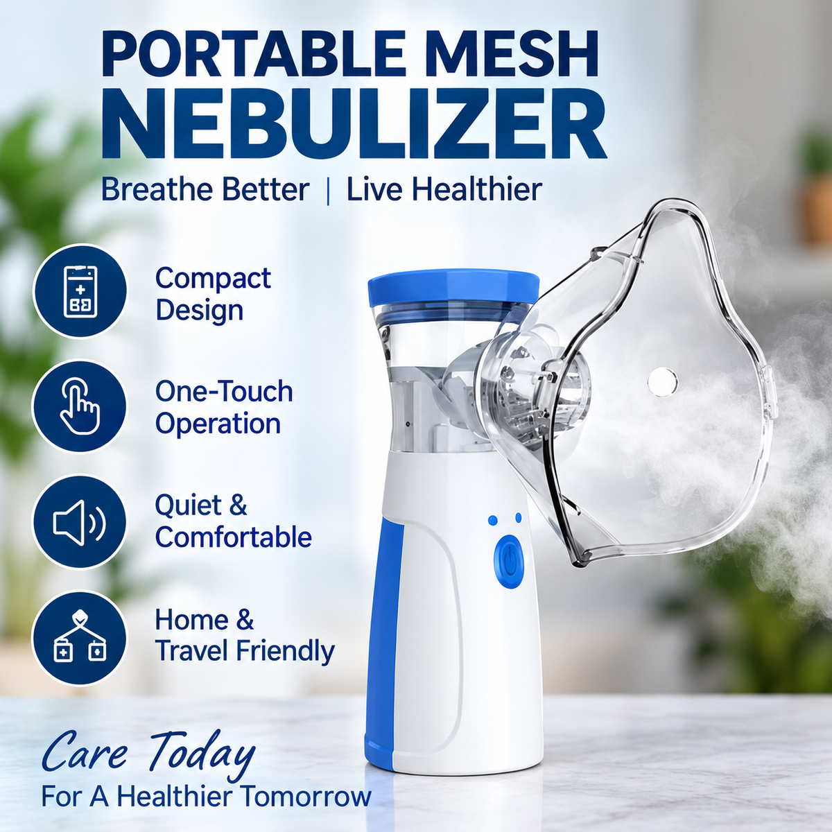 Portable Handheld Nebulizer for Adults & Children